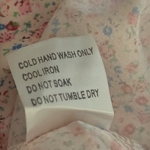 PRINCESS POLLY EDGE OF PARADISE MINI SKIRT Floral Pink Size 6 Summer Spring Date - Picture 8 of 11